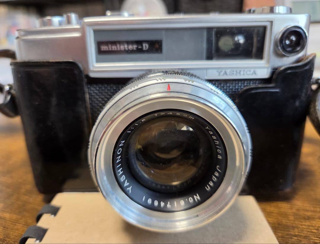 フィルムカメラ yashica 35mm film camera minister-d