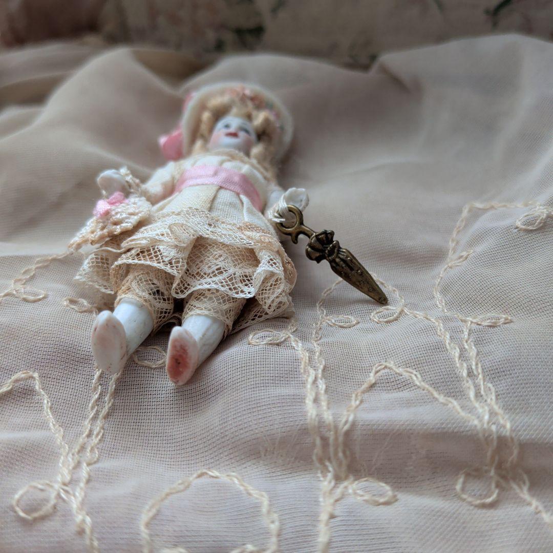 1900s　ドイツ　アンティーク　ミニョネット　ドールセット