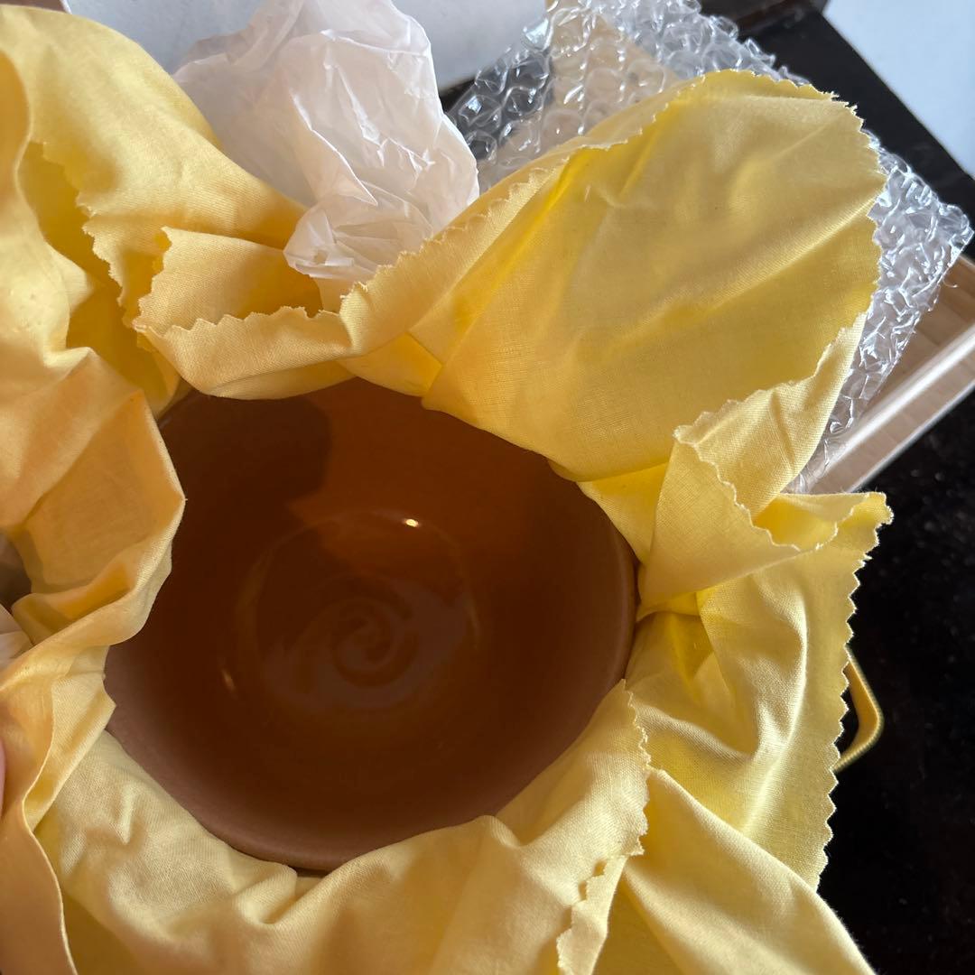春愁　茶碗 木製箱入り　徳泉　紫翠窯　西村徳泉　お抹茶茶碗　茶道　お茶道具　美術