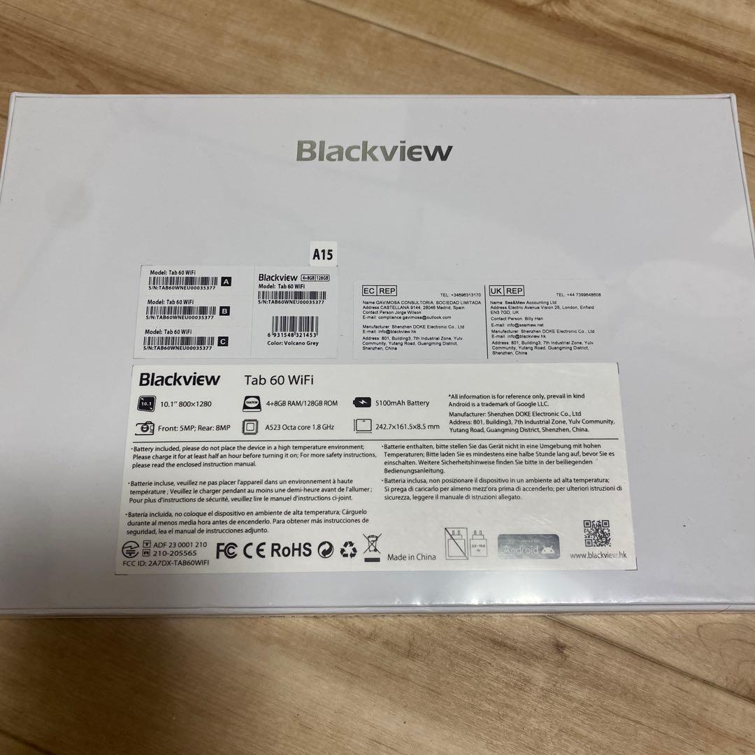その他 Blackview Tab 60 WiFi