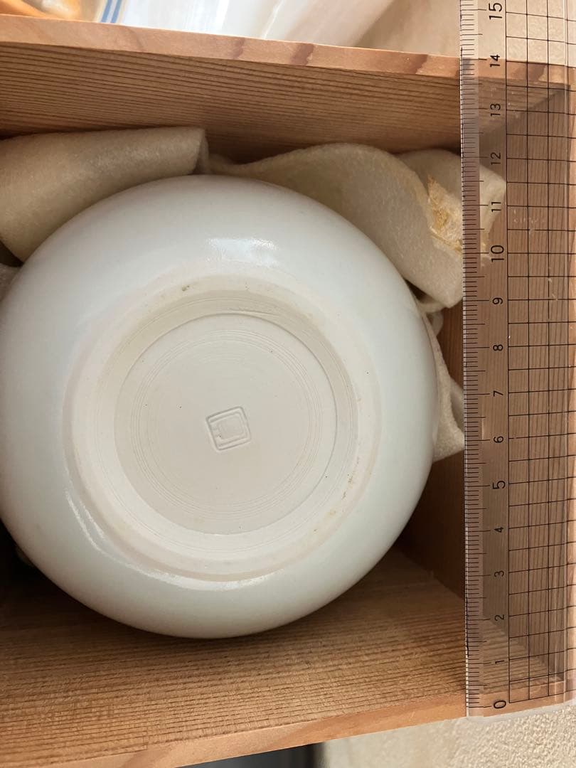 有田焼一輪挿し木箱付き