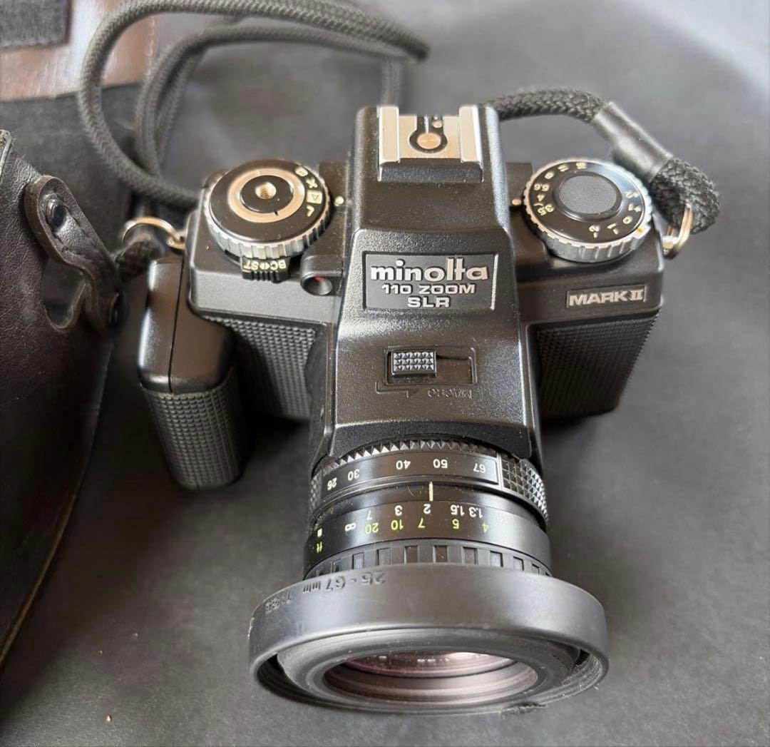 フィルムカメラ Minolta 110 Zoom SLR Mark II