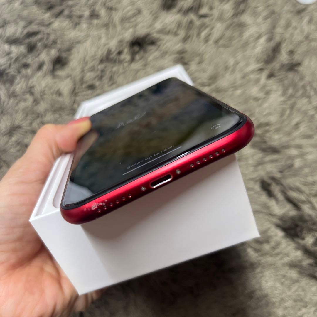 iPhone11 128GB レッド SIMフリー　本体　外箱あり