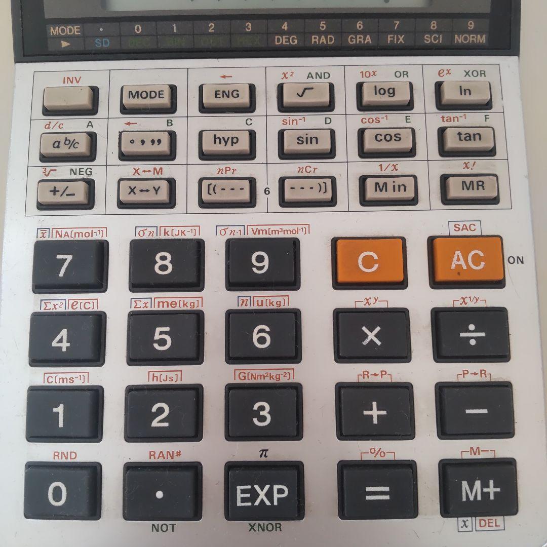 値引き中　CASIO fx-650M 科学計算機