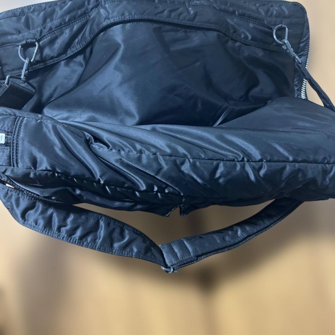 【極美品】PORTER ポーター タンカー ガーメントバッグ 2WAY 黒 出張