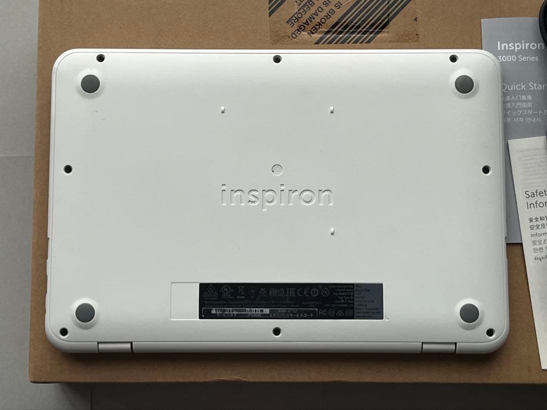 Windowsノート本体 DELL inspiron11 3162 RAM 8GB SSD128GB