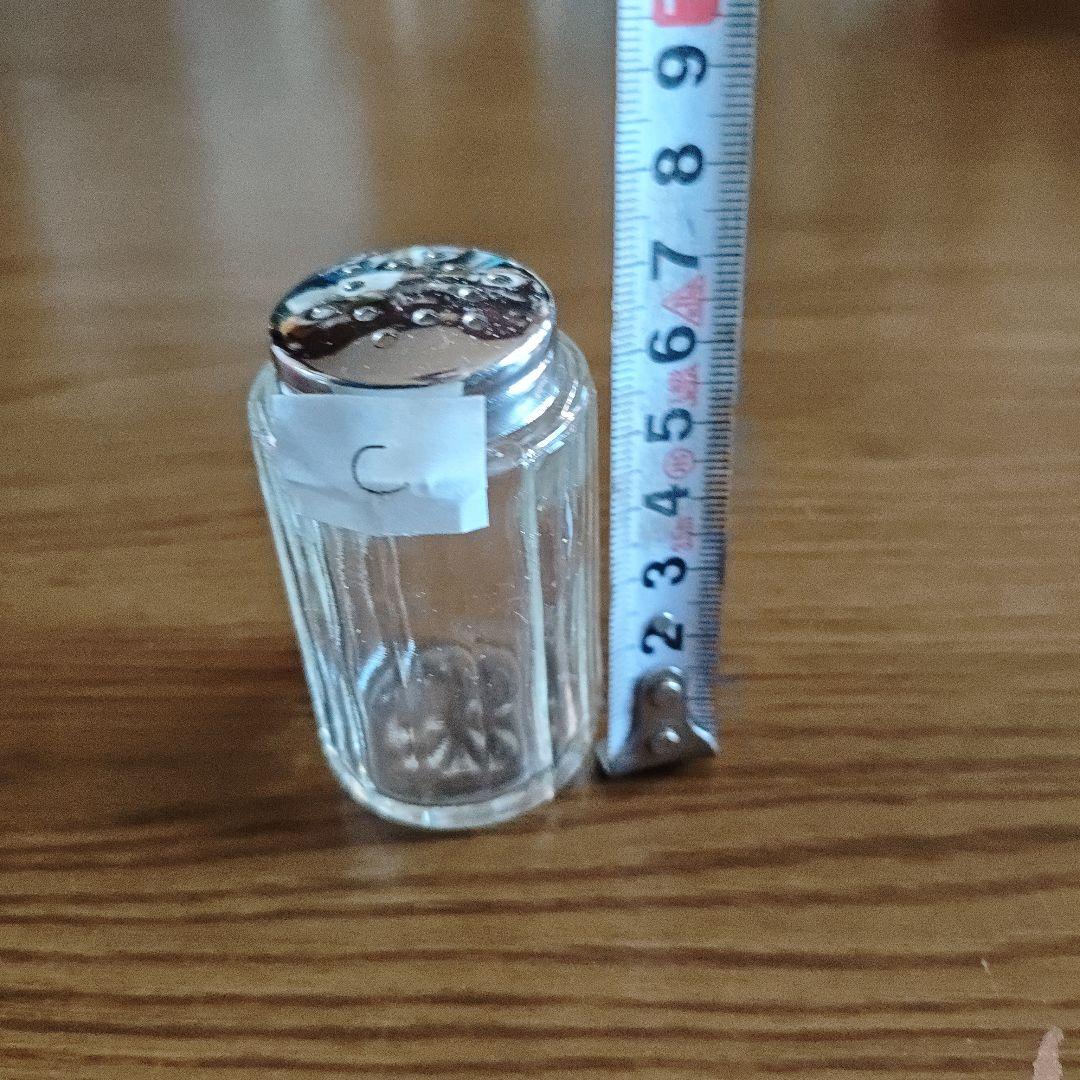 ガラス製塩入れセット