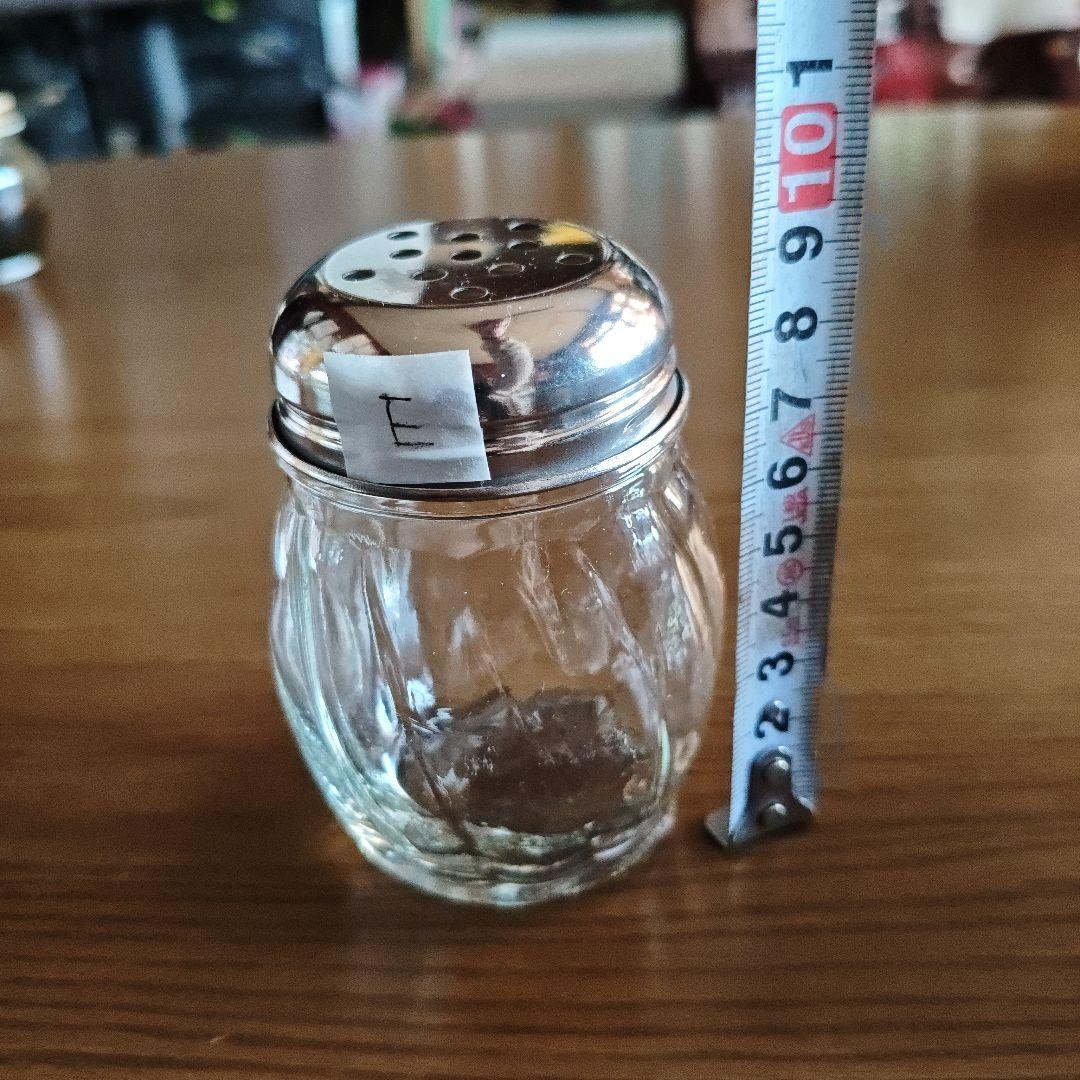 ガラス製塩入れセット