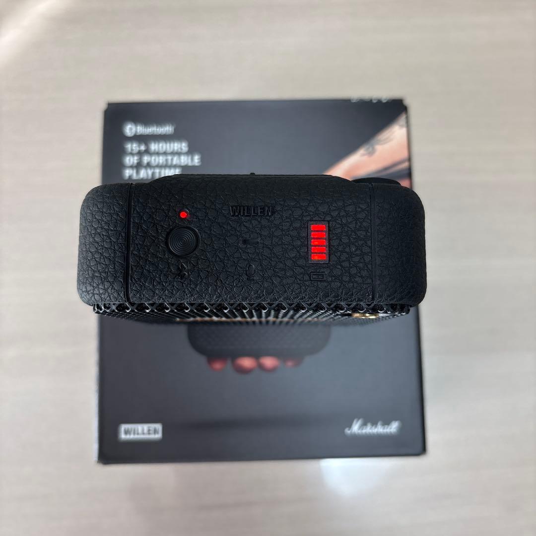 美品 Marshall WILLEN ワイヤレススピーカー ブラック