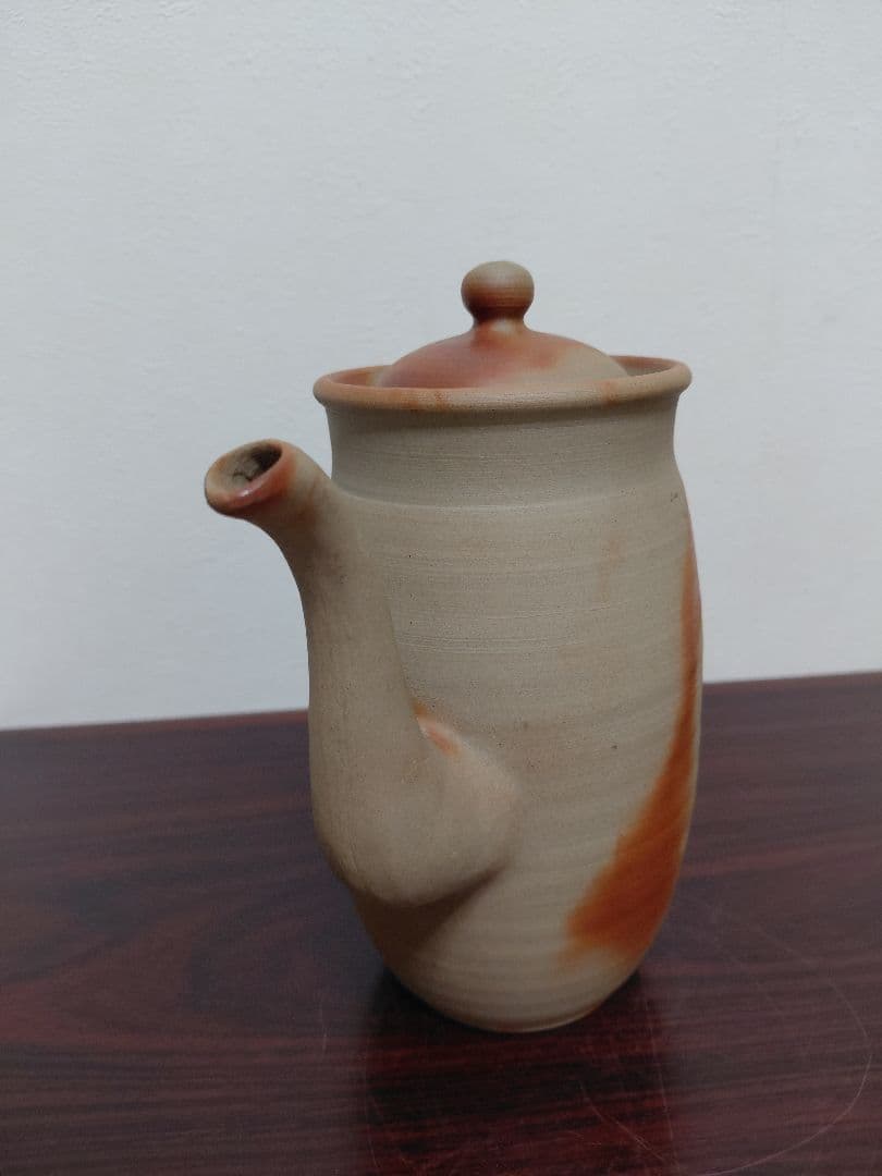 備前焼 緋襷 陶峰 急須 水注 茶道具 煎茶道具
