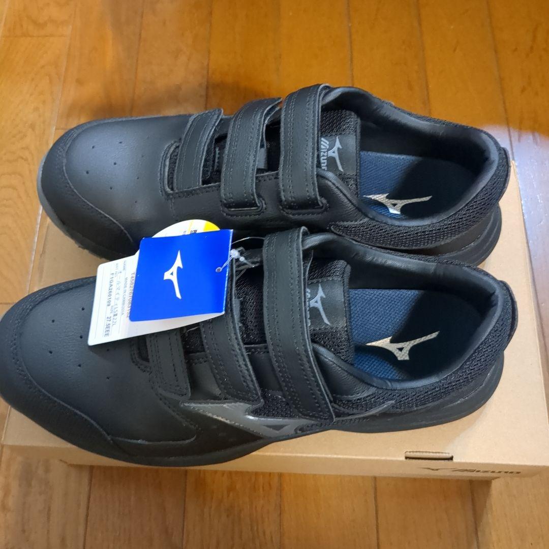 Mizuno 安全靴 27.5cm ブラック ベルクロ