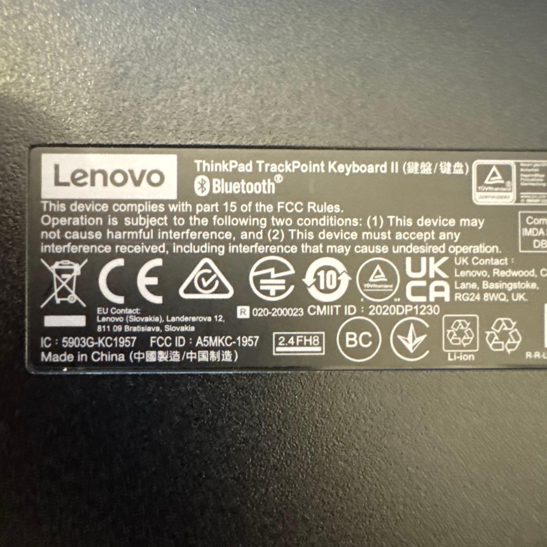 ThinkPad Keyboard II 英語配列