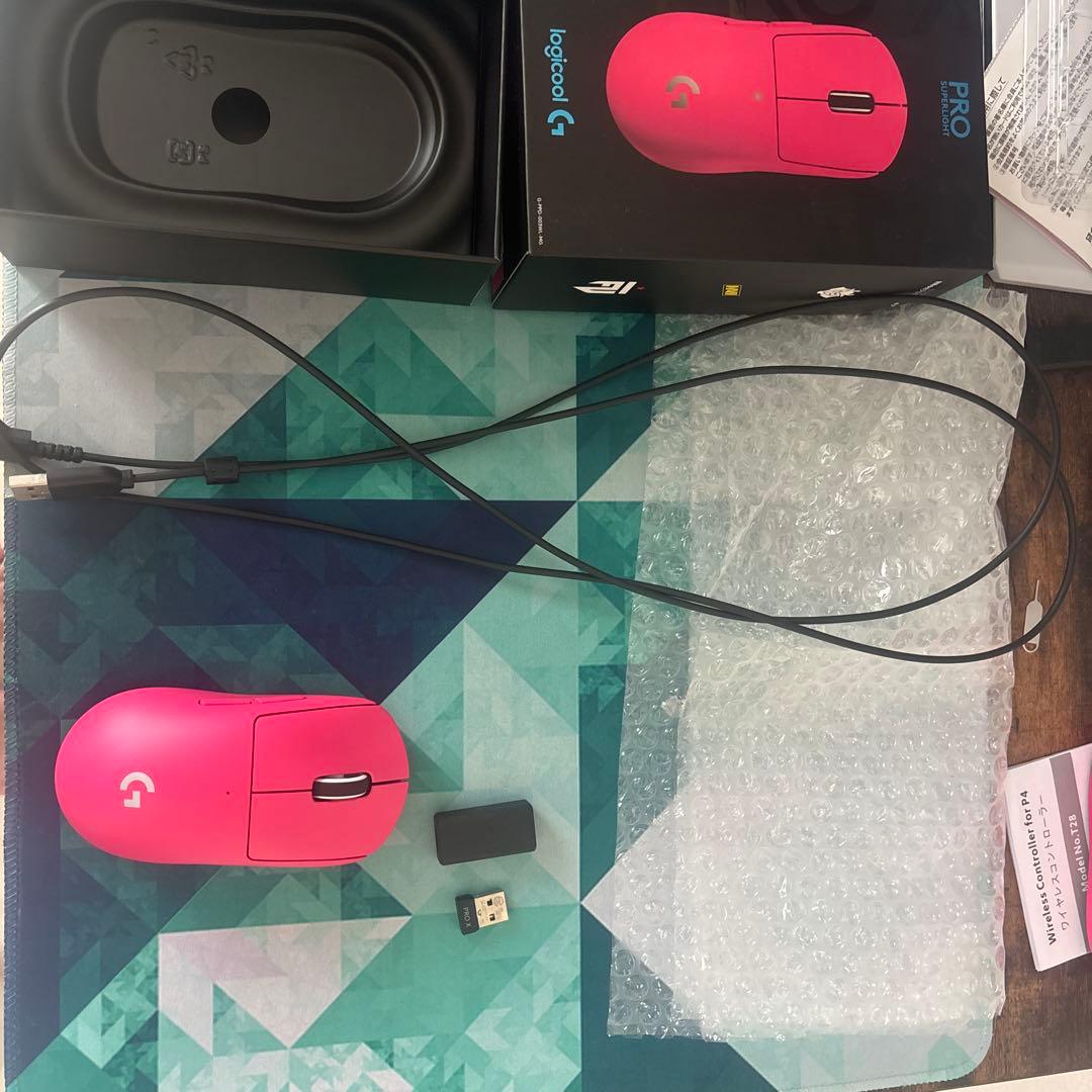 【訳あり⠀】Logicool PRO X SUPERLIGHT マゼンタ