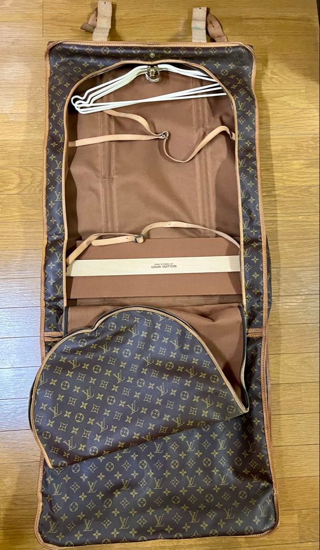 LOUIS VUITTON モノグラム ガーメント ビンテージ トラベルバッグ
