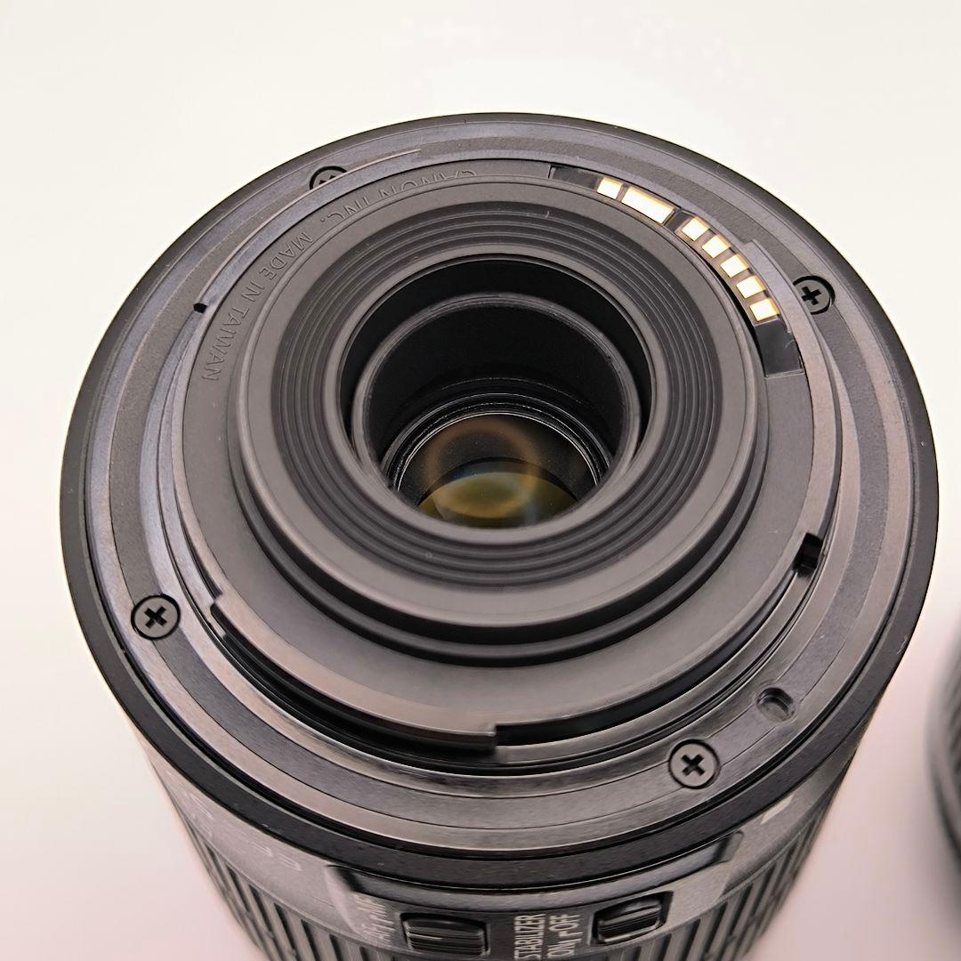 Canon EF-S 55-250mm & 18-55mm レンズセット
