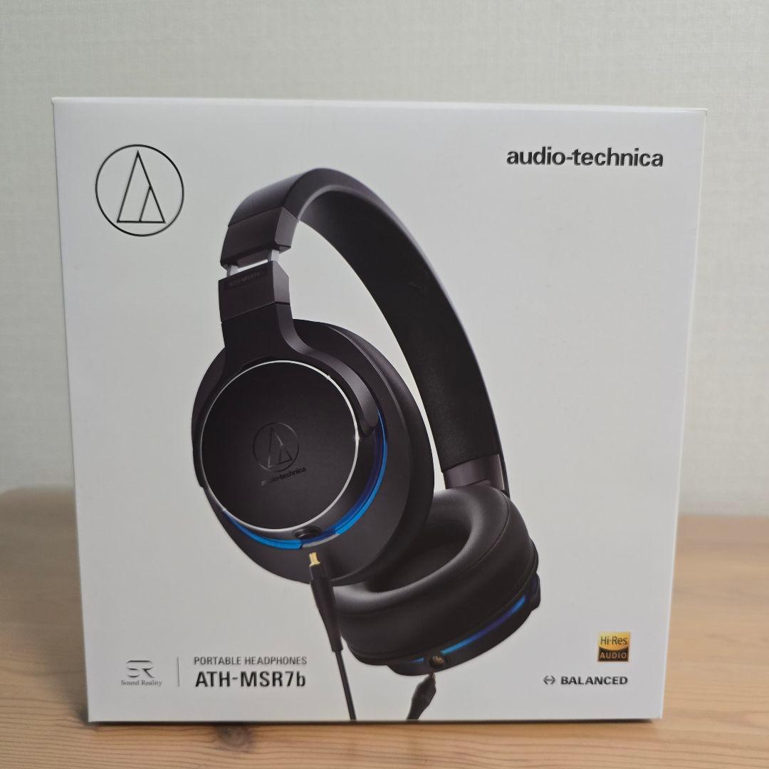 【美中古品】audio-technica ATH-MSR7b パッド交換済み