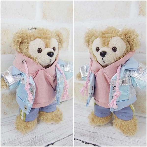 Tra34 ダッフィー ぬいばサイズ コスチューム ハンドメイド 衣装