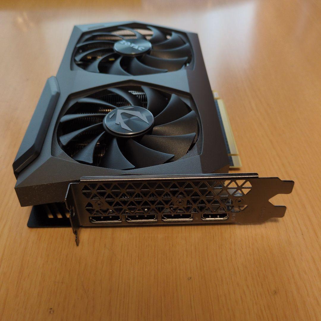 ZOTAC GeForce RTX3070 8GB グラフィックボード 動作品