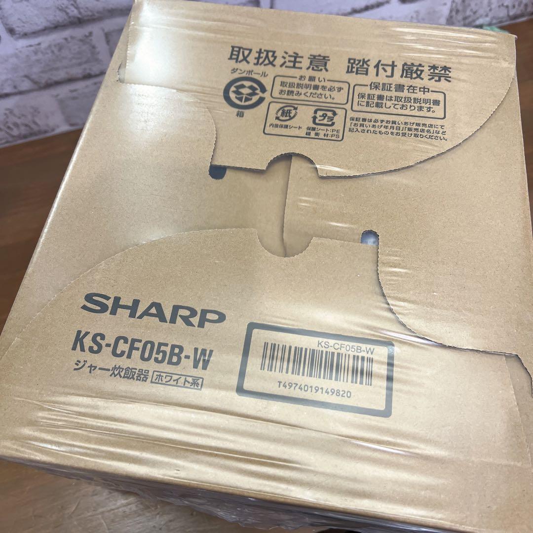シャープ ジャー炊飯器 3合炊き KS-CF05B