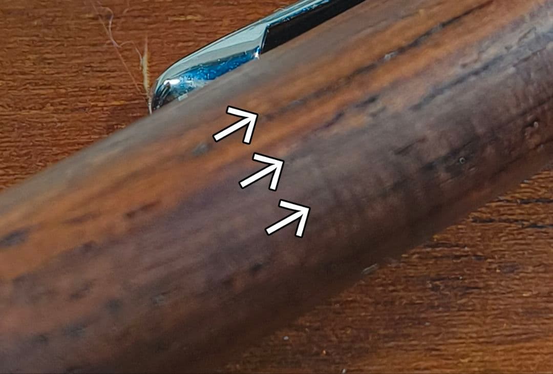 工房楔シャープペンシル　マダガスカルローズウッド　0.5ｍｍ