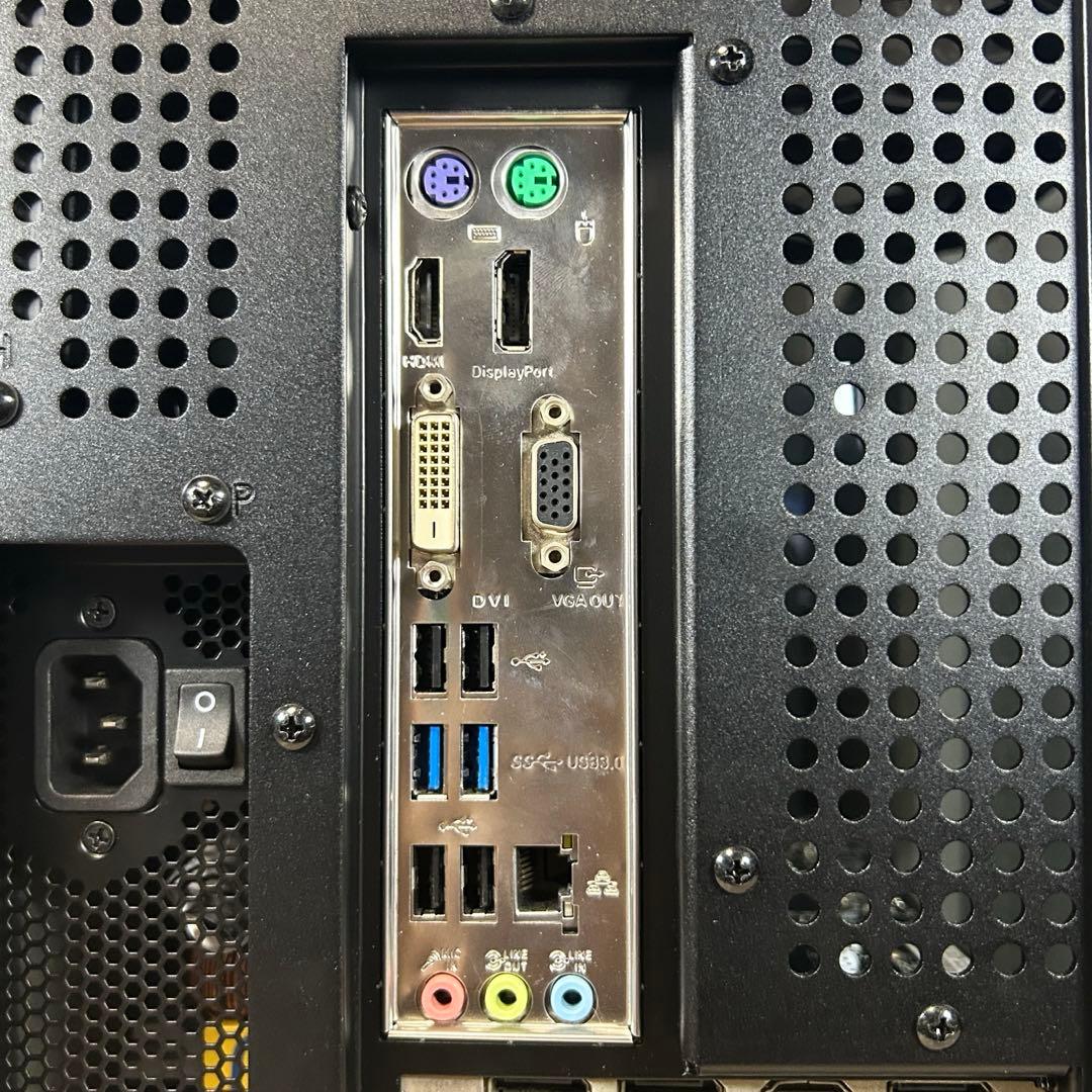 自作ゲーミングPC GTX1060 i7 FPSゲームプレイ可