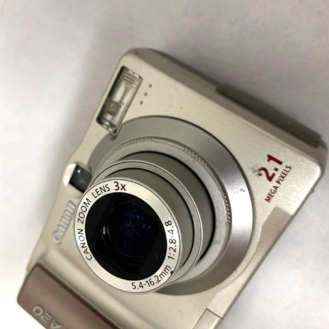 【通電確認済】Canon PowerShot A20 キヤノン デジカメ