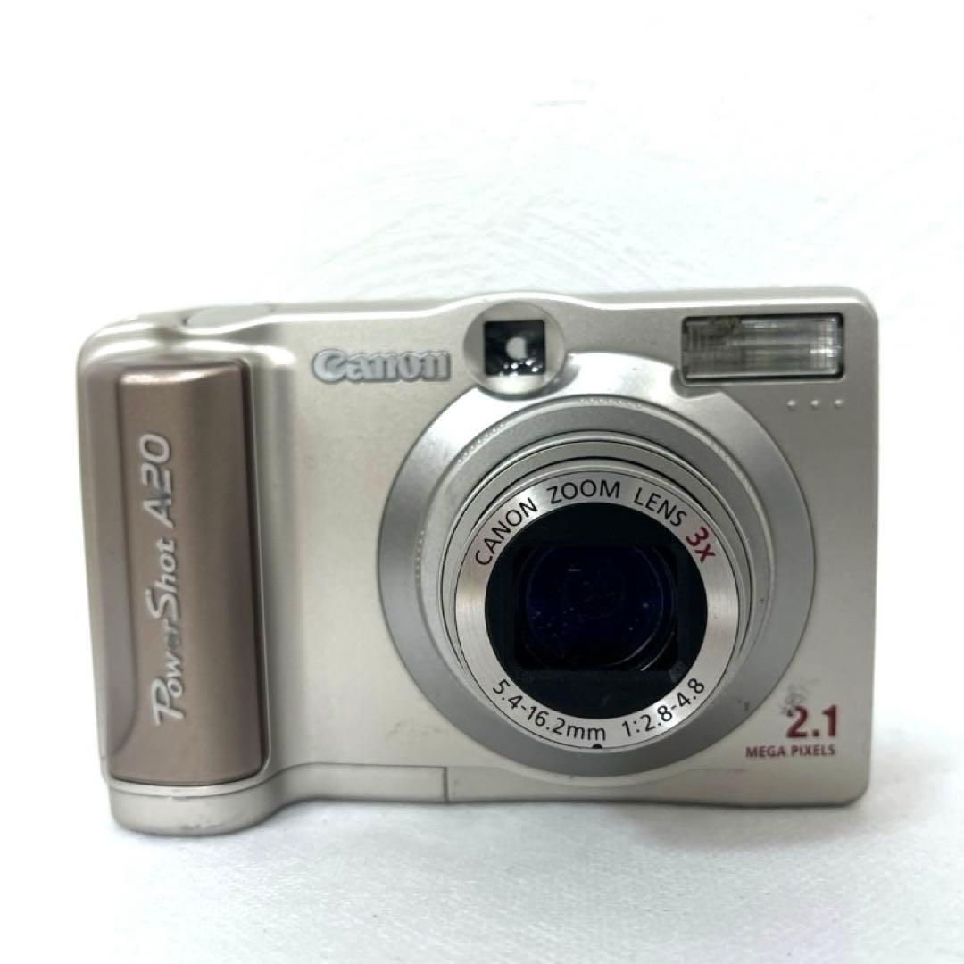【通電確認済】Canon PowerShot A20 キヤノン デジカメ