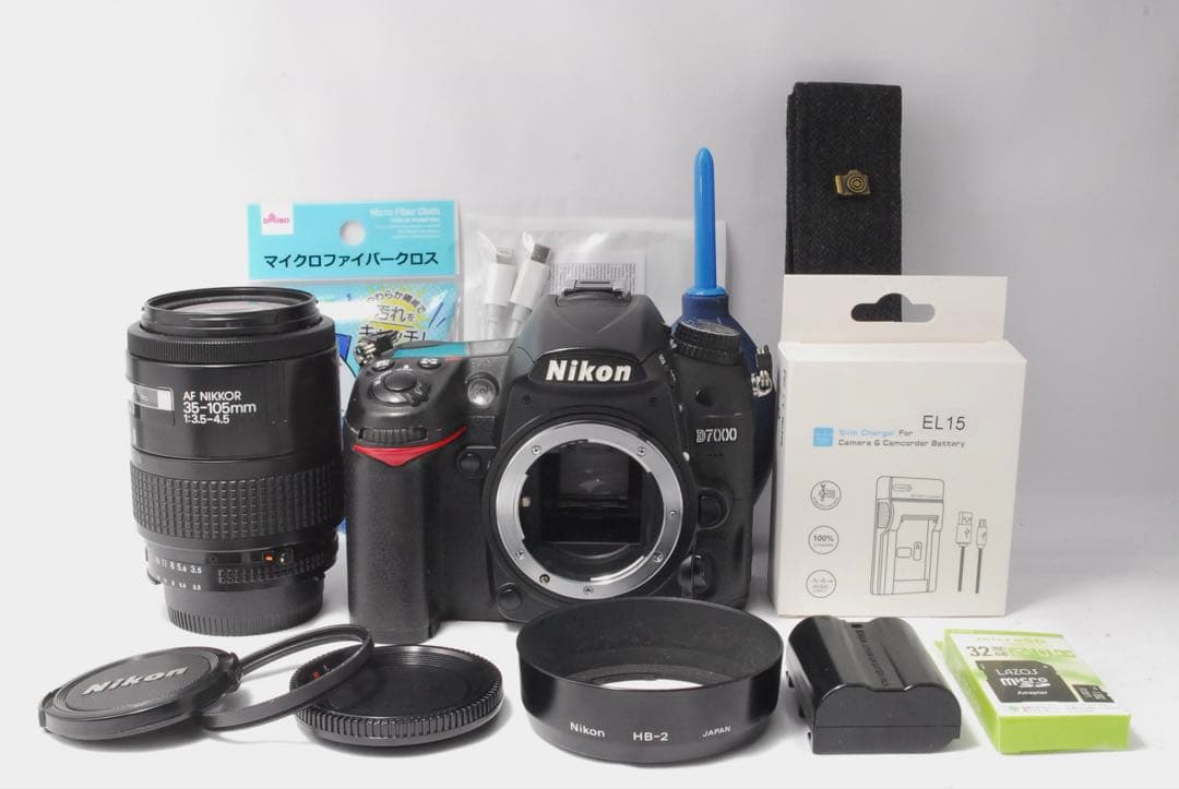 美品✨ニコン D7000✨高速連写＆高画質✨一眼レフ✨カメラデビューセット✨