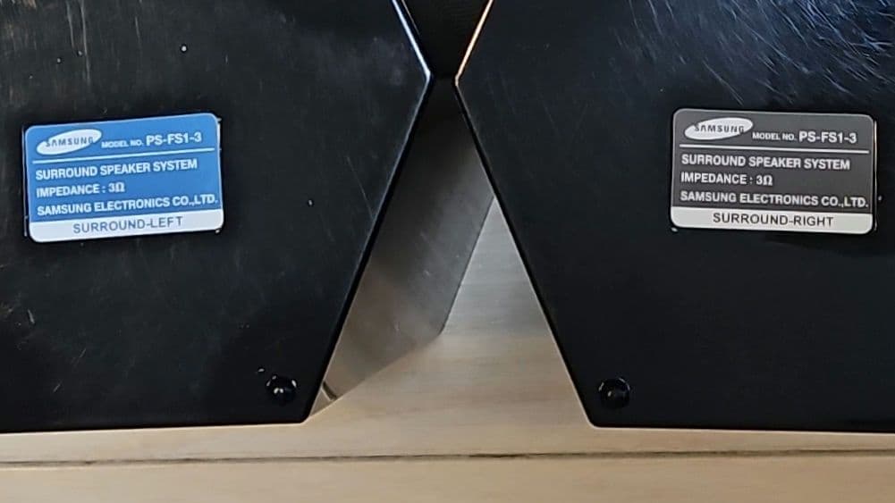 【難あり】Samsung HW-J370 リアスピーカー&サブウーファー付
