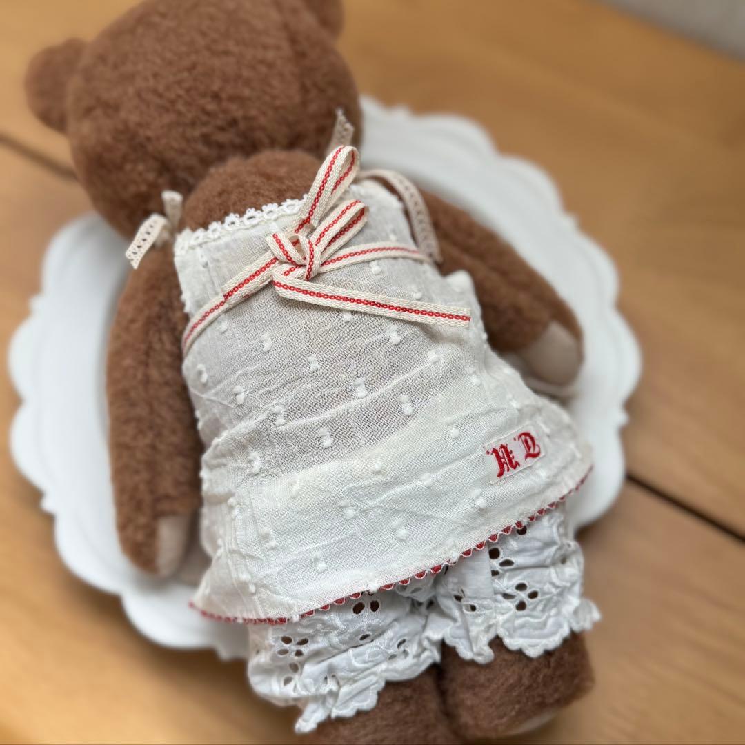 作家さまハンドメイド　大きなブラウンくまさん　ぬいぐるみ　アーティストベア