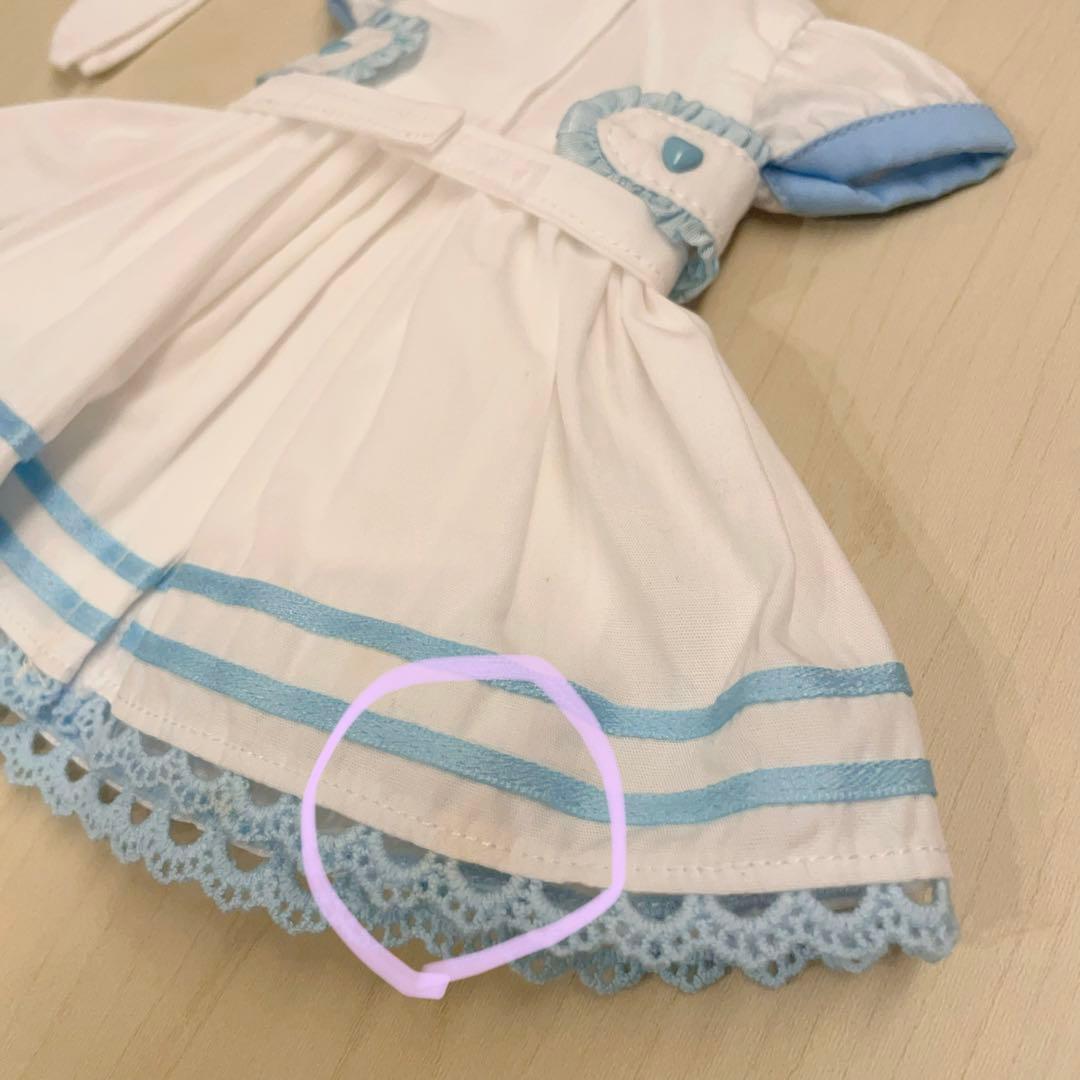 1/6 サイズ ナース メイド ハート 水色 ホワイト アウトフィット