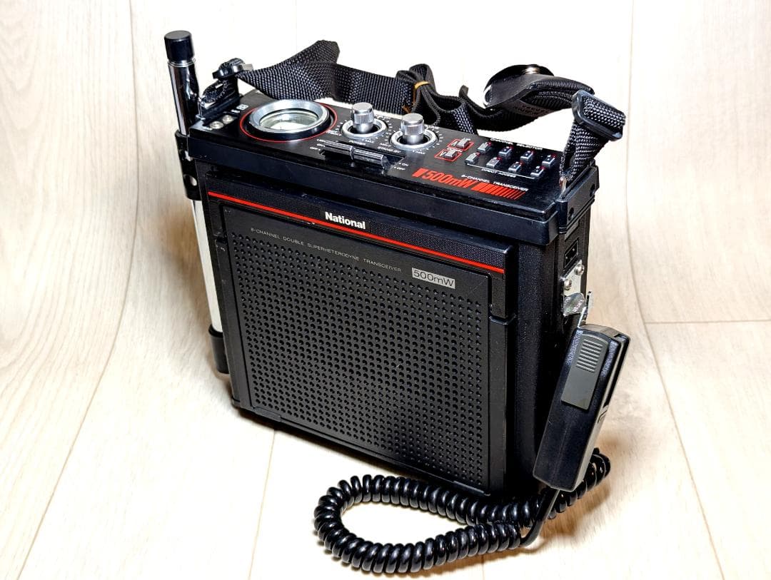 【入手困難】ナショナルRJ-580D 動作品 外部PTT付