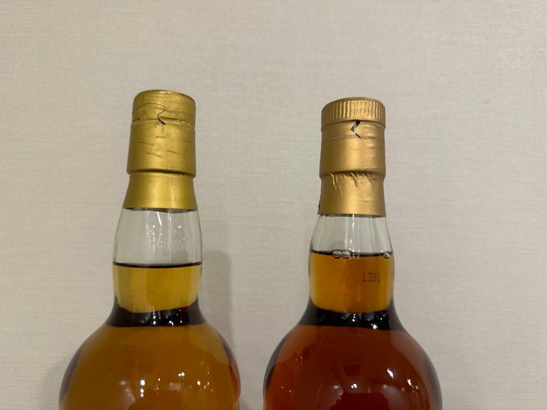 グレンアラヒー12年シェリー & Iridescent 7年 2本セット 未開封