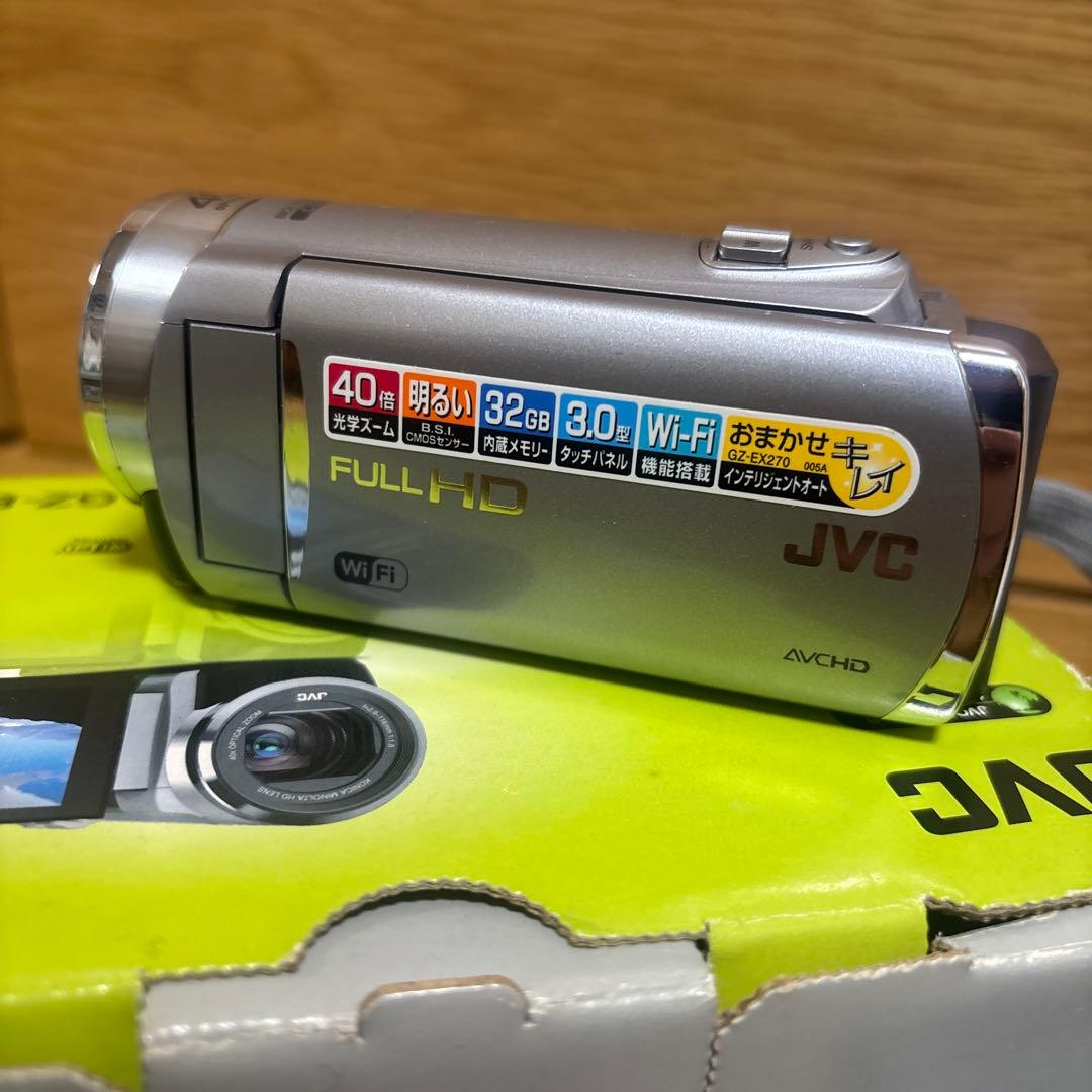 エブリオ ビデオカメラ JVC GZ-EX270 フルHD