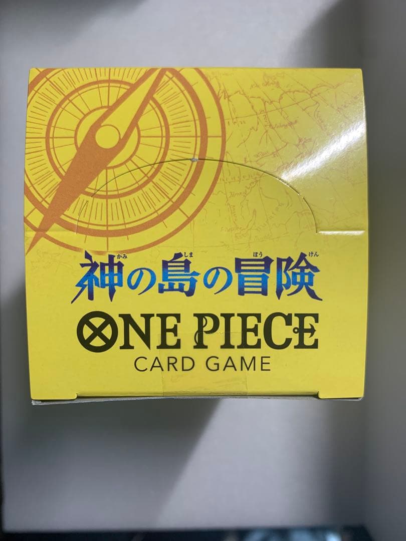 【新品・未開封】⭐︎テープ付き⭐︎ワンピースカードBOX 神の島の冒険