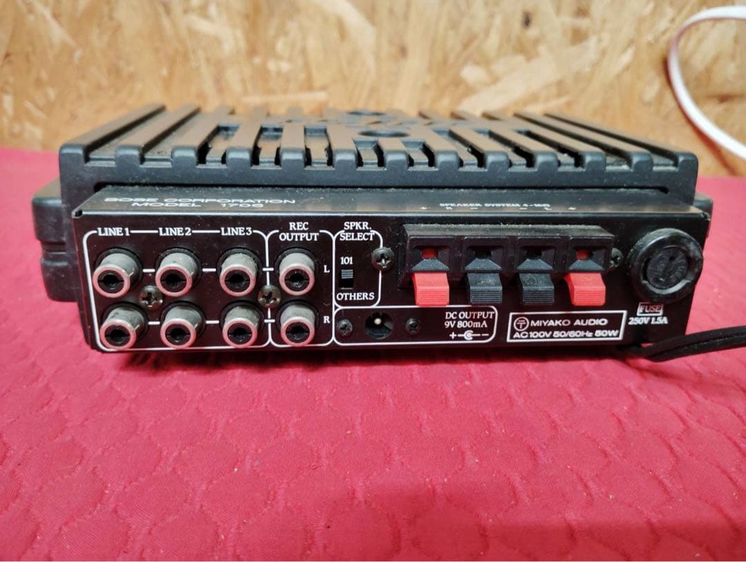 レア　ボーズ BOSE MODEL 1706 小型 パワーアンプ