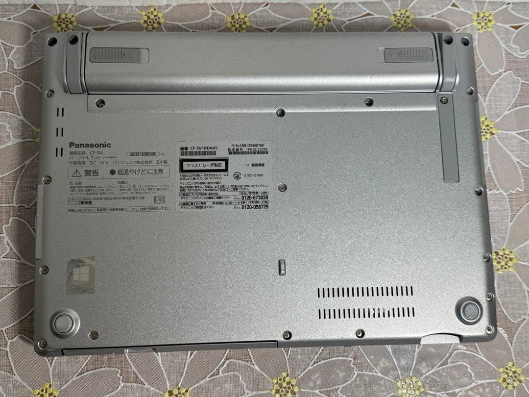 DVD Panasonic レッツノート CF-SV1 16GB/SSD256