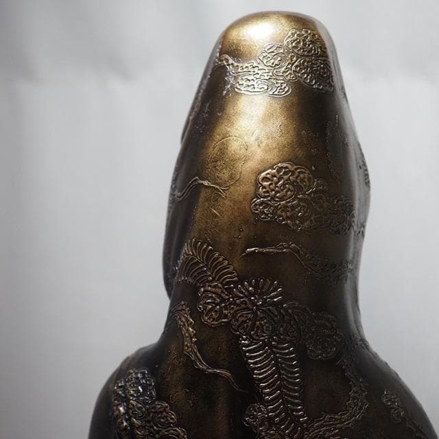 骨董品　アンティーク品　菩薩像　鷲玉作　中国美術　古物　時代物　コレクション20