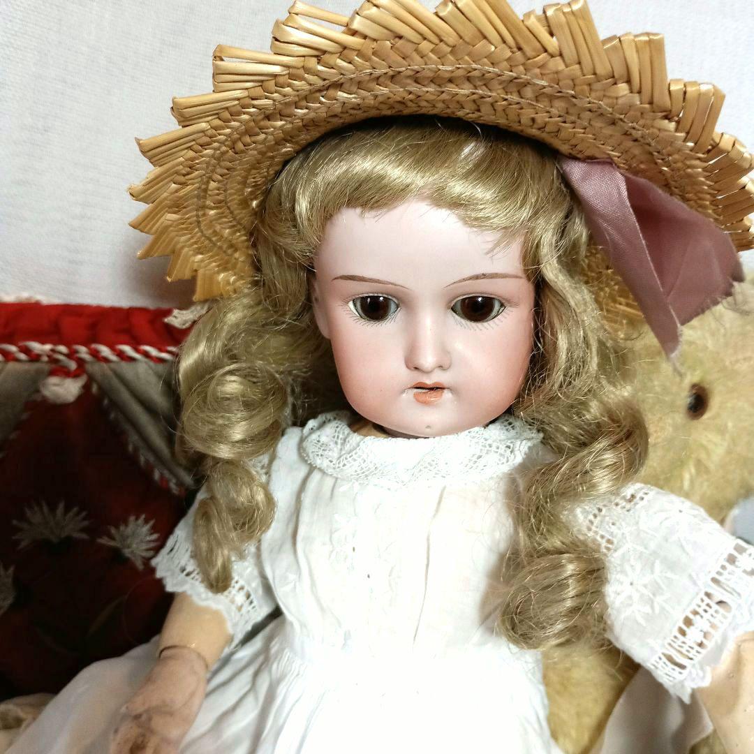 K7⭐アンティークビスクドール　A.マルセル　やさしいあの子　フロラドラ⭐