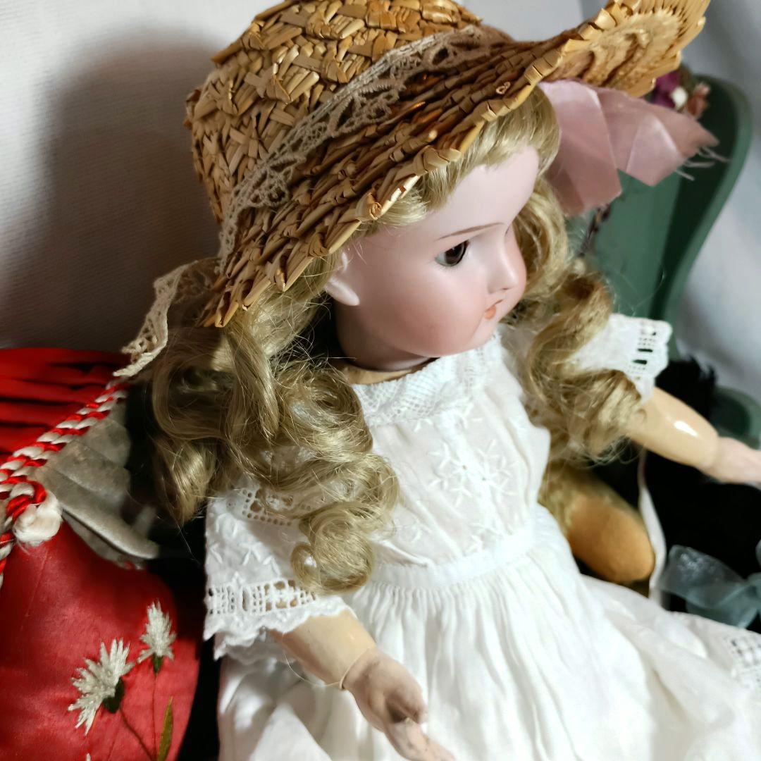 K7⭐アンティークビスクドール　A.マルセル　やさしいあの子　フロラドラ⭐