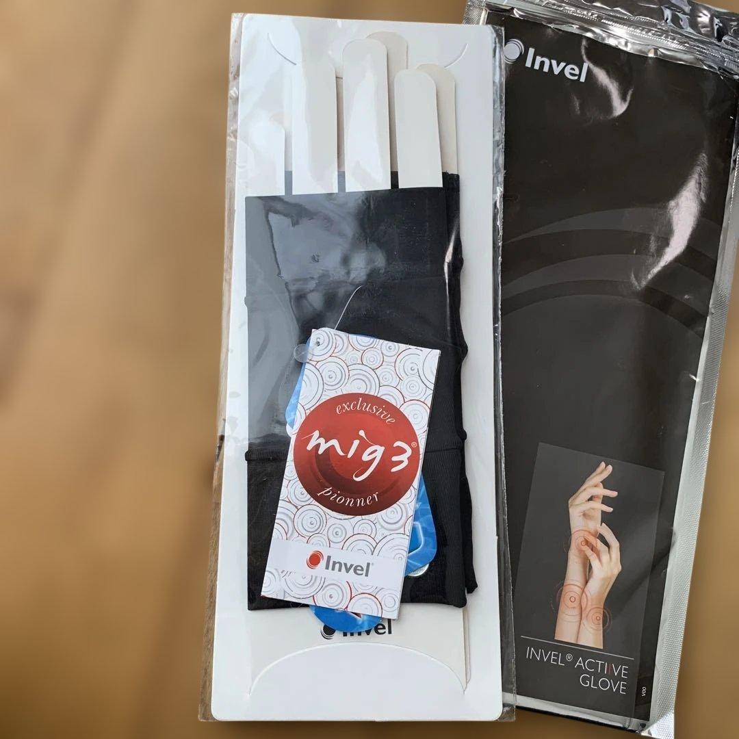 新品　Invel インヴエル アクティブグローブ M　ブラック 指なし
