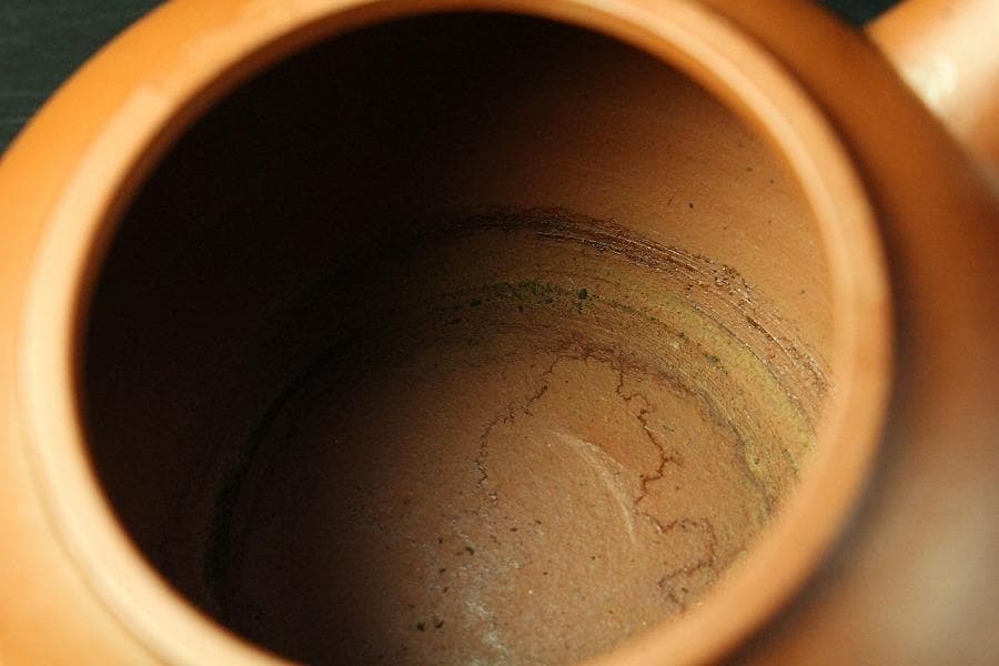 中国美術 煎茶 朱泥 茶器 急須 在印(K-YC692)