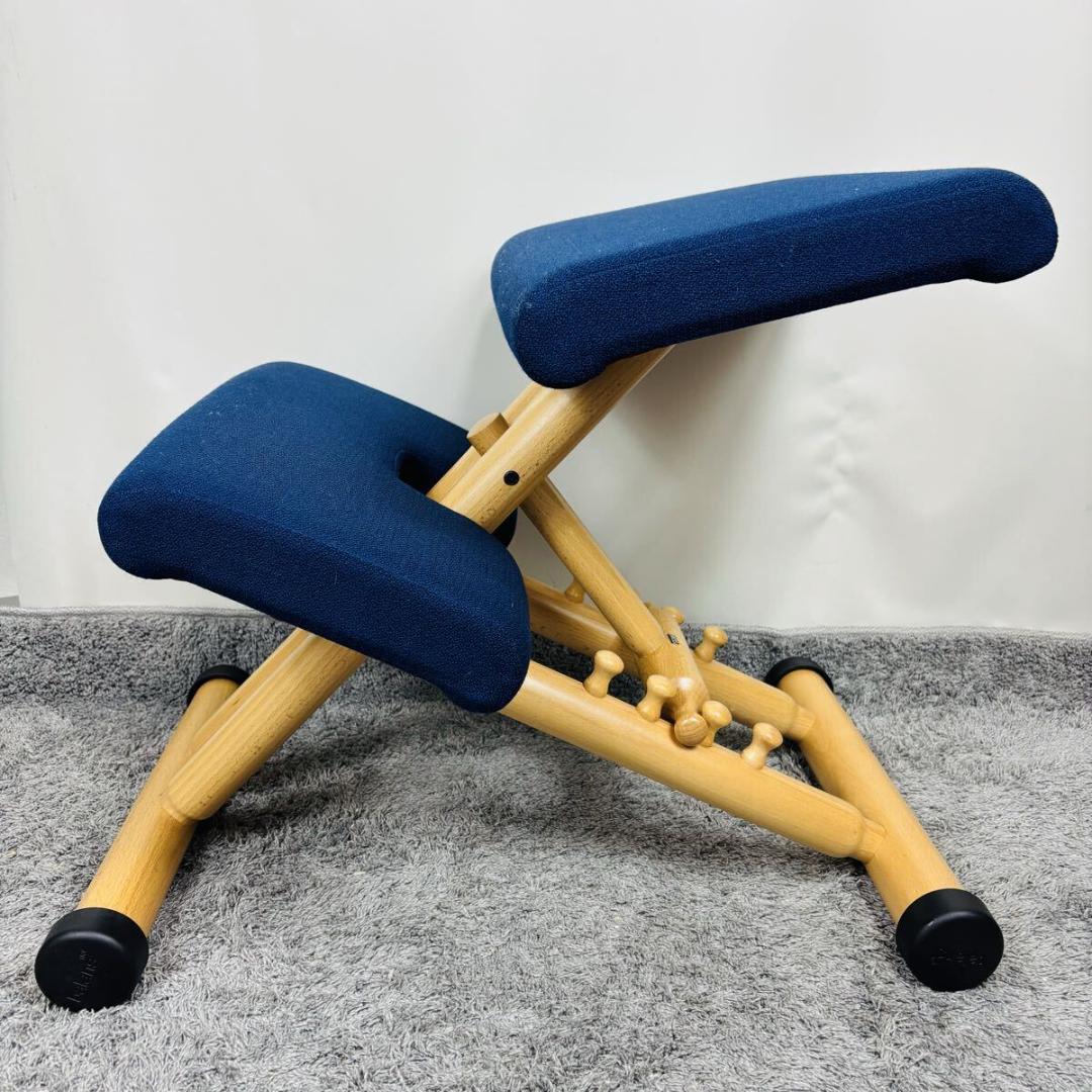 美品 ストッケ マルチバランス ネイビー STOKKE
