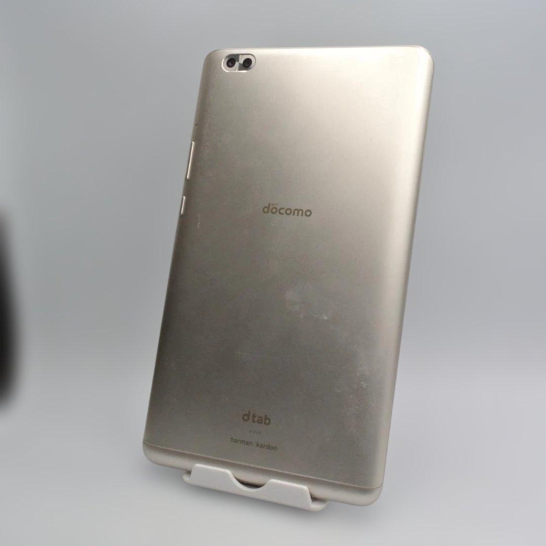 Androidタブレット本体 Huawei docomo dtab Compact d-02K Gold
