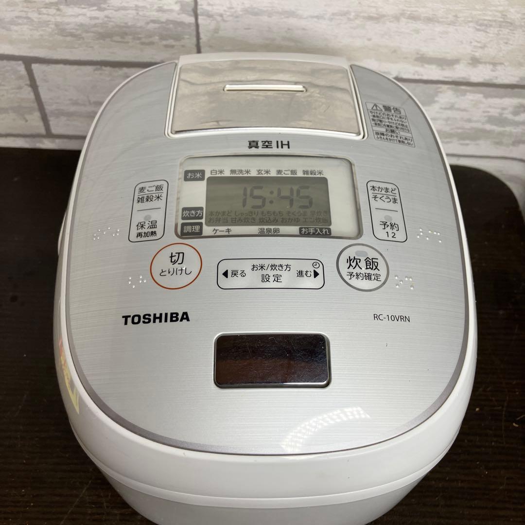 TOSHIBA 真空圧力IH炊飯器 RC-10VRN 2019年製