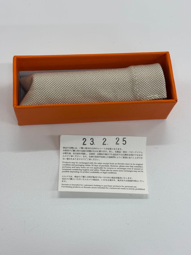 新品 HERMES リップスティック マット 33 オランジュ ボワット 口紅