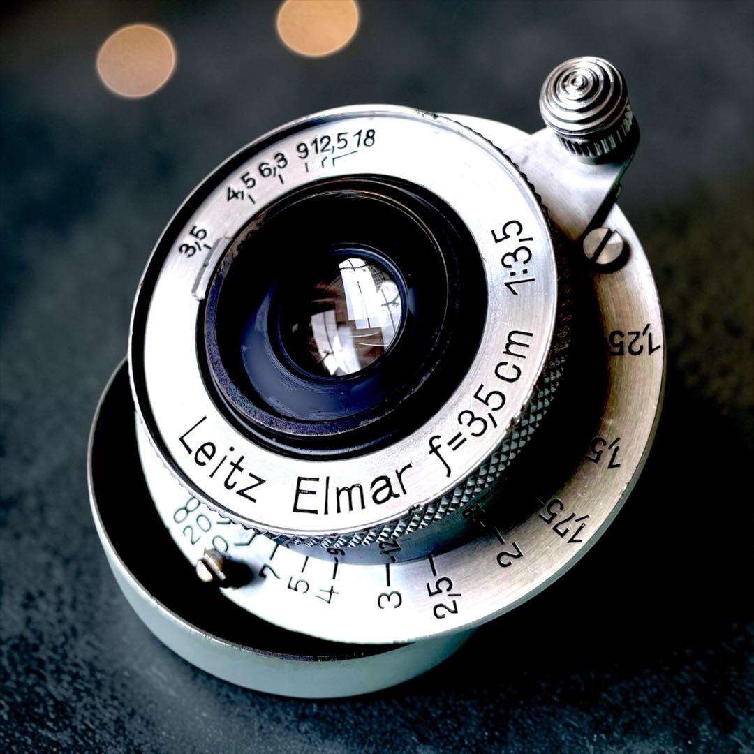 【2026.3月OH済】Leica エルマー35mm F3.5 メートル付属品