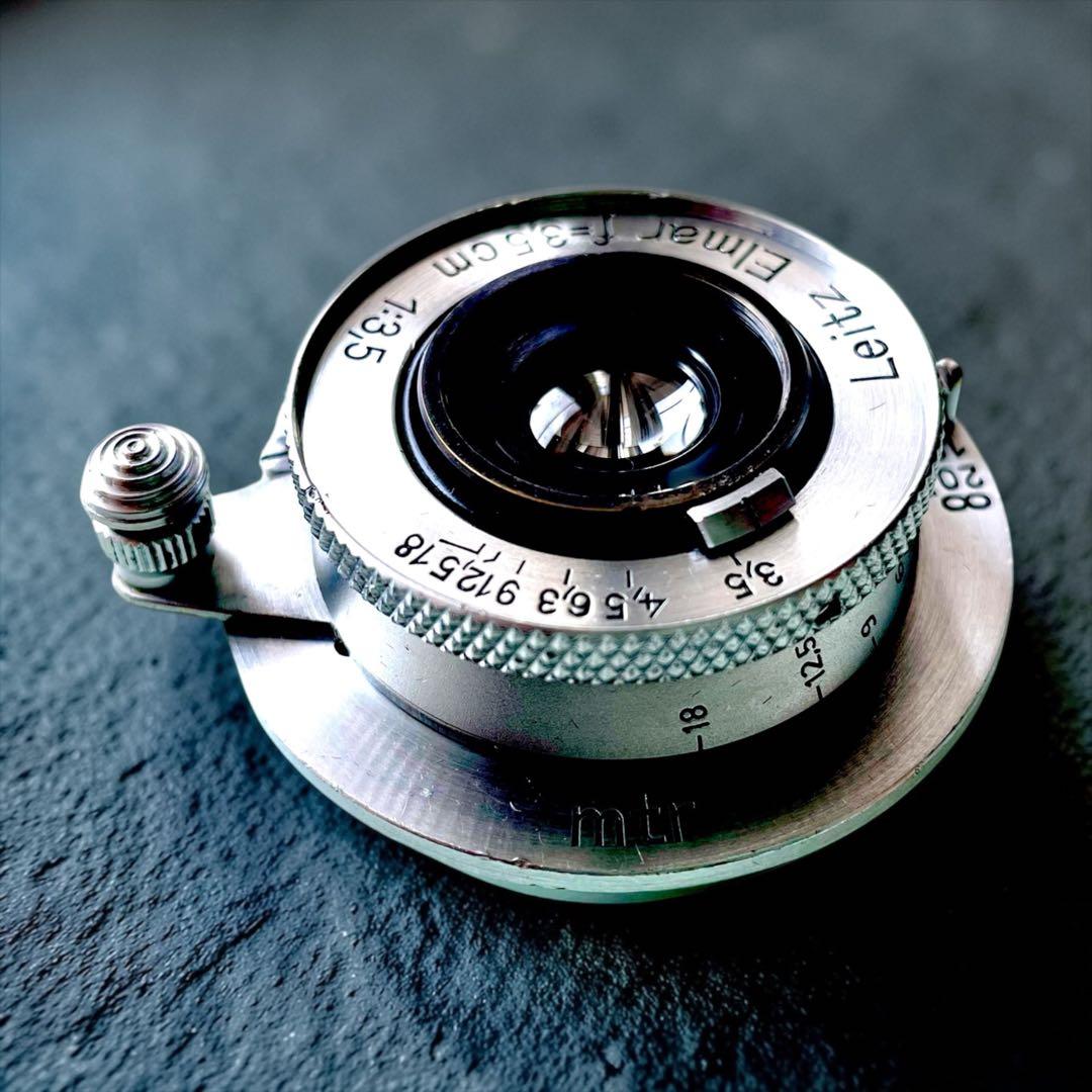 【2026.3月OH済】Leica エルマー35mm F3.5 メートル付属品