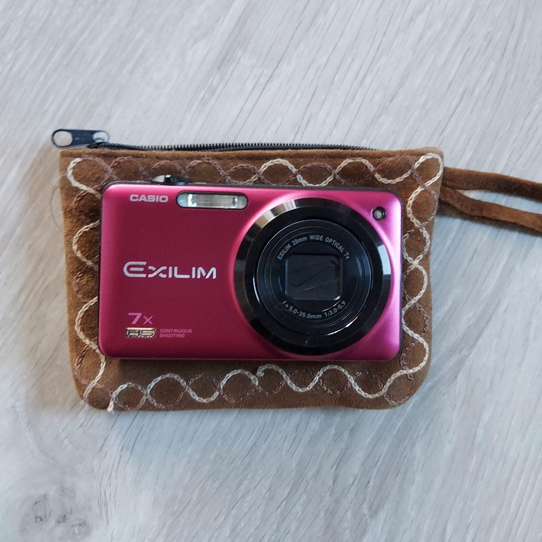 CASIO　EXILIM　EX-ZR15　マゼンタ　美品