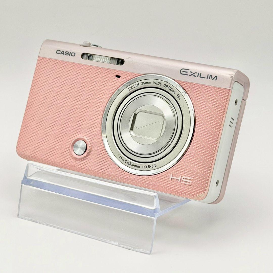【人気カラー】32 CASIO EX-ZR60 ピンク デジカメ 113-7